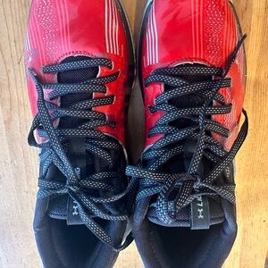 Under Armour Red and Black Sneakers